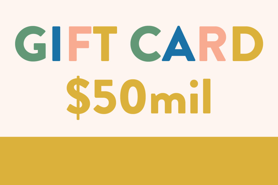 GIFT CARD - 50mil !