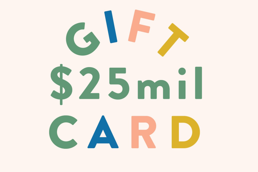 GIFT CARD - 25mil ! 