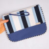 Necessaire Barquito celeste/az/blanco