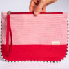 Necessaire Barquito base rojo/ marinero rojo